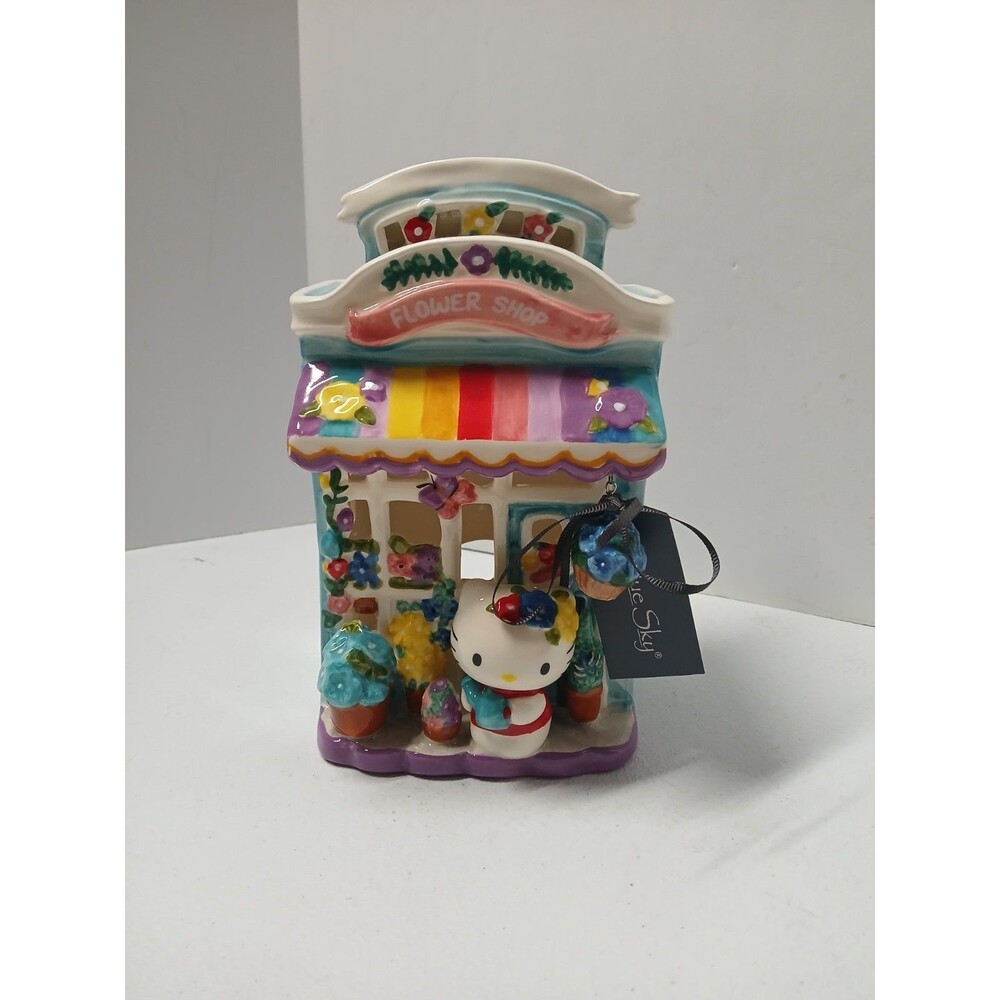 Blue Sky‎ Clayworks Sanrio Hello Kitty Floral Garden Shop